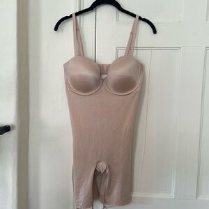 SPANX Beige Shapewear Bodysuit